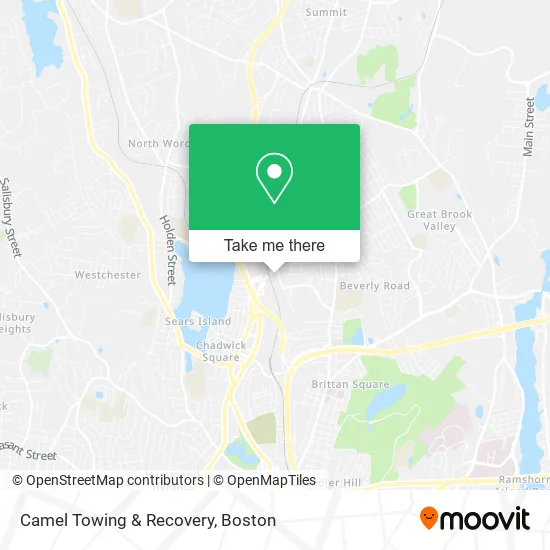 Mapa de Camel Towing & Recovery