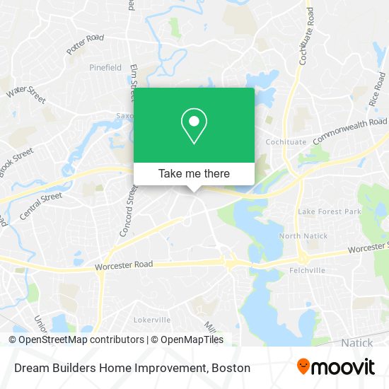 Mapa de Dream Builders Home Improvement