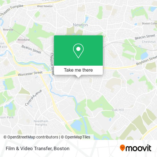 Mapa de Film & Video Transfer