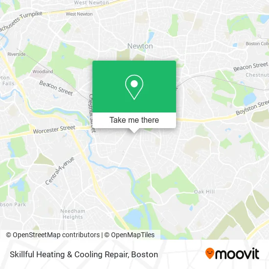 Mapa de Skillful Heating & Cooling Repair