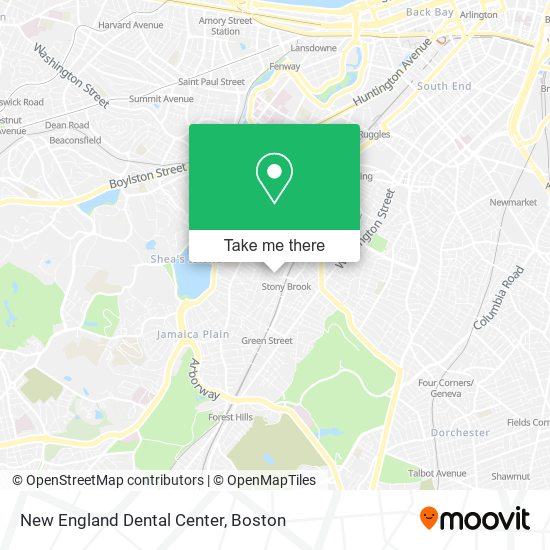 New England Dental Center map