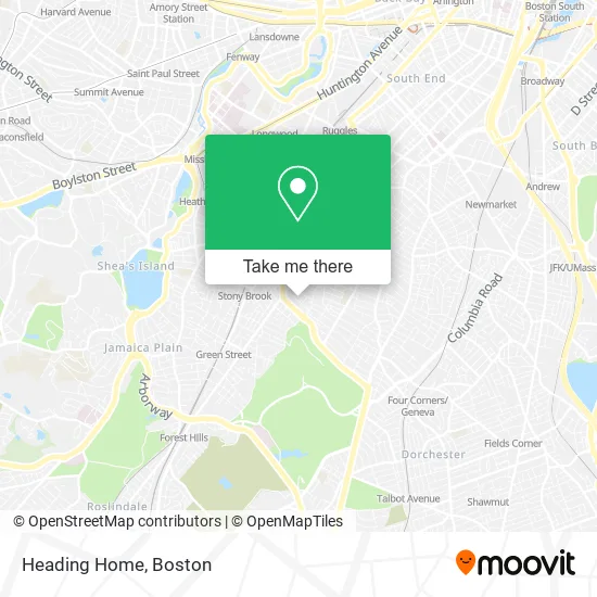 Heading Home map