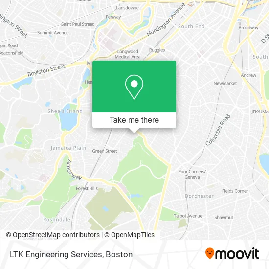 LTK Engineering Services map