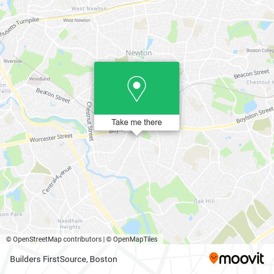 Mapa de Builders FirstSource