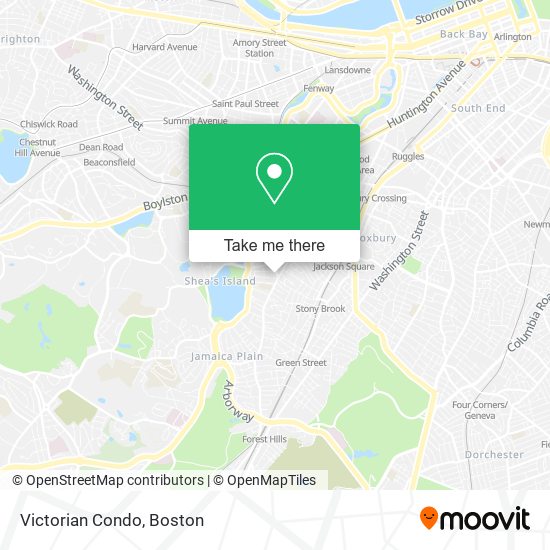 Mapa de Victorian Condo