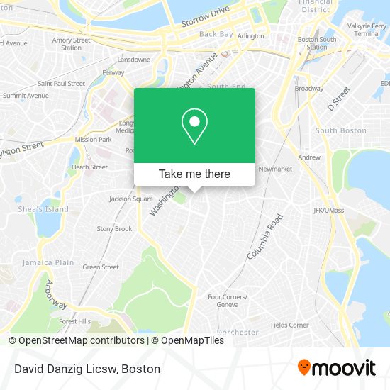 Mapa de David Danzig Licsw