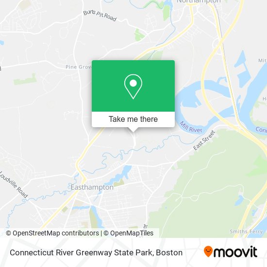 Connecticut River Greenway State Park map