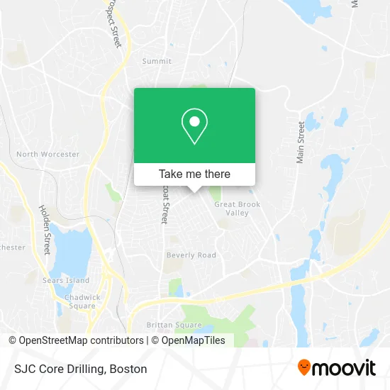 SJC Core Drilling map