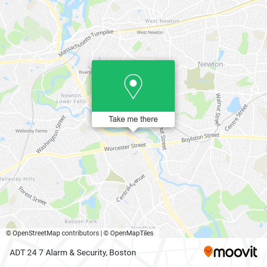 ADT 24 7 Alarm & Security map