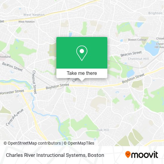 Charles River Instructional Systems map