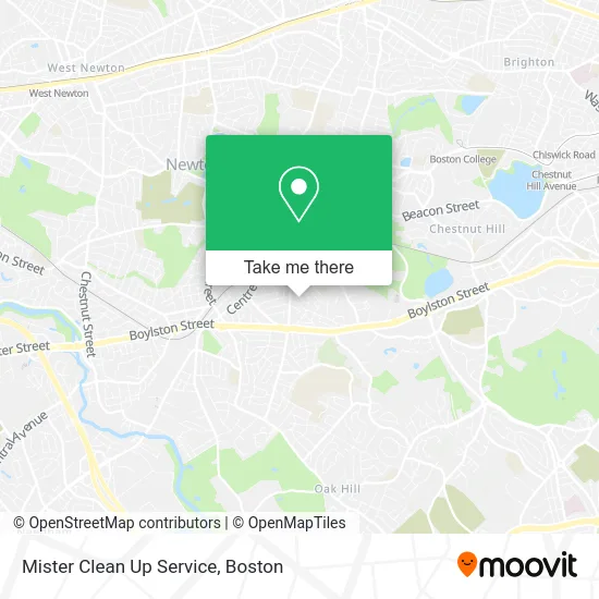 Mister Clean Up Service map