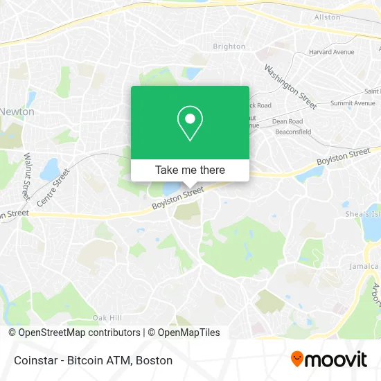 Coinstar - Bitcoin ATM map