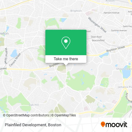Plainfiled Development map