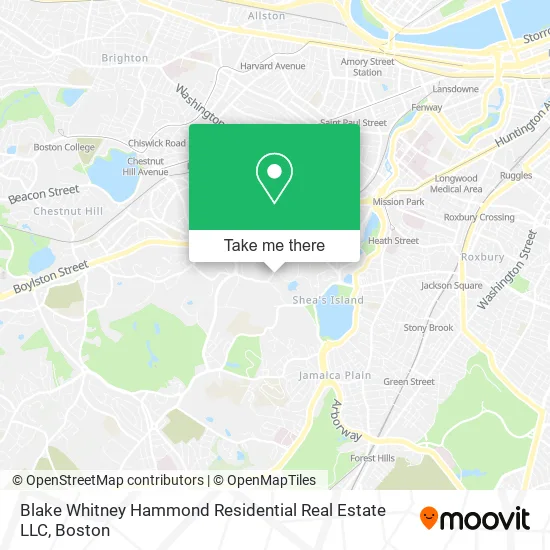 Mapa de Blake Whitney Hammond Residential Real Estate LLC