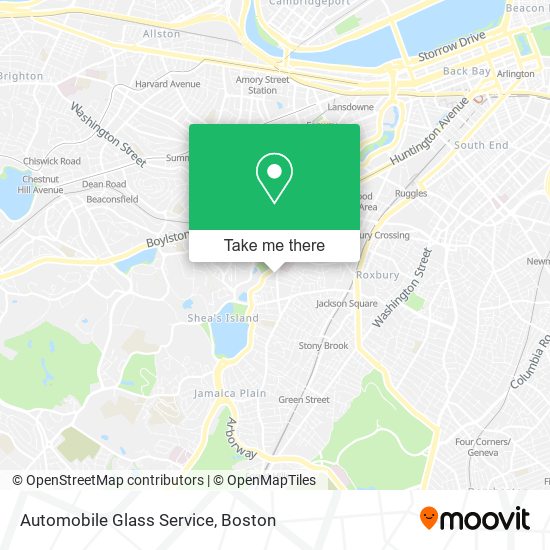 Mapa de Automobile Glass Service