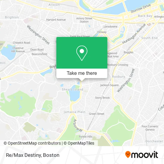 Mapa de Re/Max Destiny