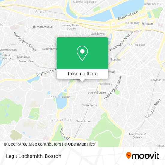Legit Locksmith map