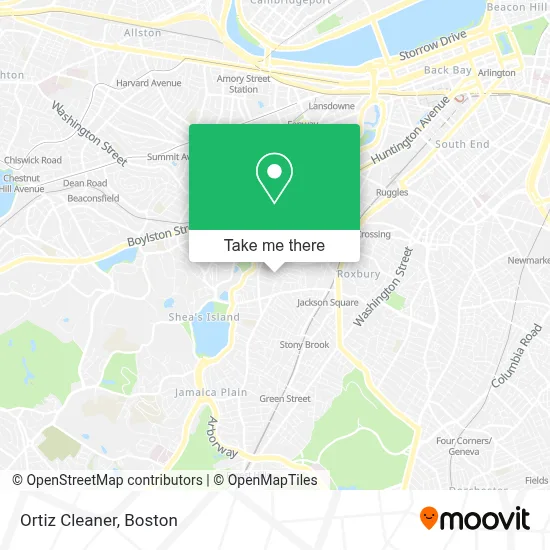 Ortiz Cleaner map
