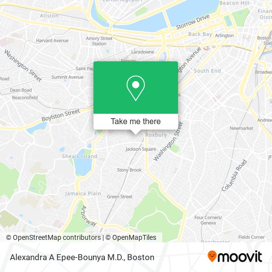 Alexandra A Epee-Bounya M.D. map