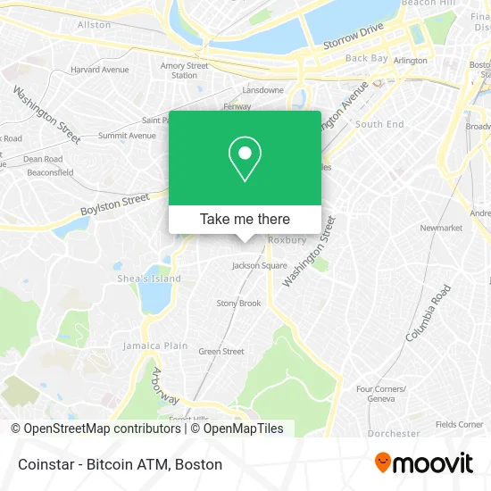 Coinstar - Bitcoin ATM map