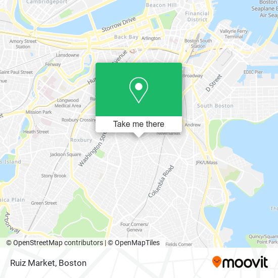 Mapa de Ruiz Market