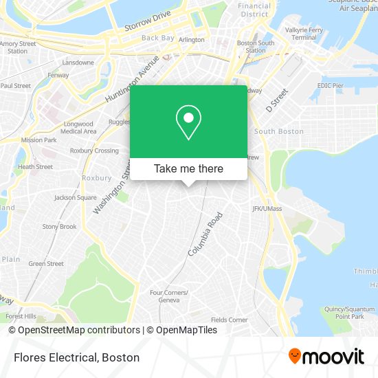 Flores Electrical map