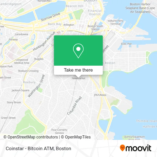 Coinstar - Bitcoin ATM map