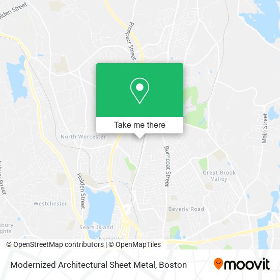 Mapa de Modernized Architectural Sheet Metal