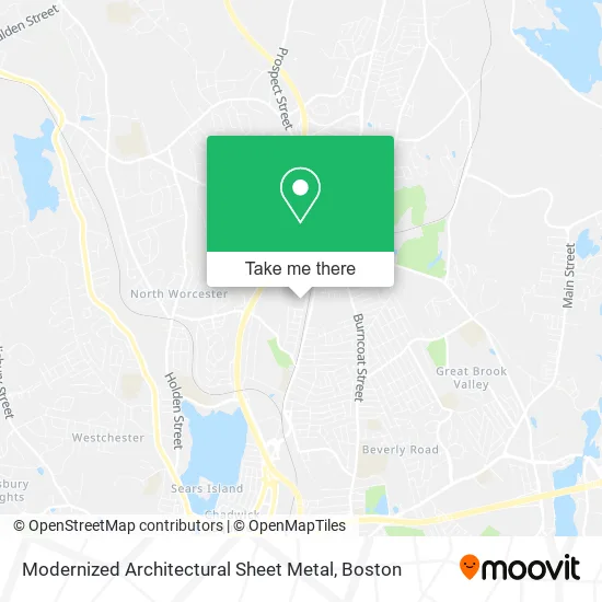 Modernized Architectural Sheet Metal map