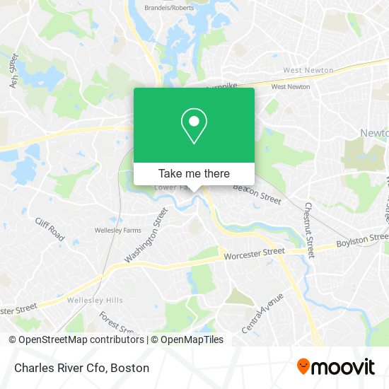 Charles River Cfo map