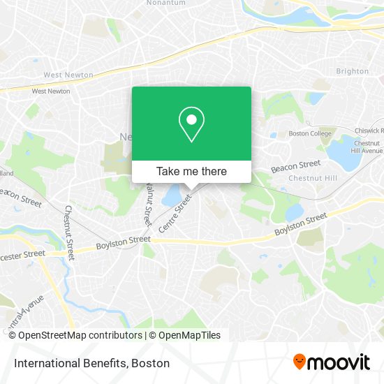 International Benefits map