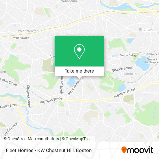 Fleet Homes - KW Chestnut Hill map
