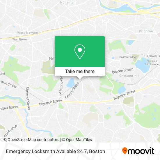 Mapa de Emergency Locksmith Available 24 7