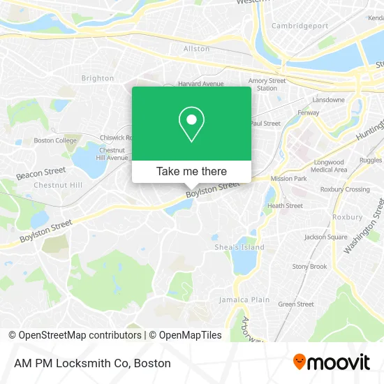 AM PM Locksmith Co map