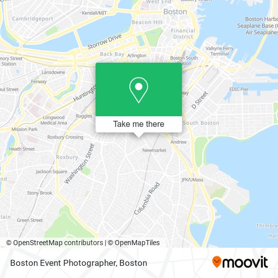 Boston Event Photographer map