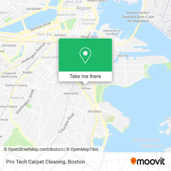 Mapa de Pro Tech Carpet Cleaning