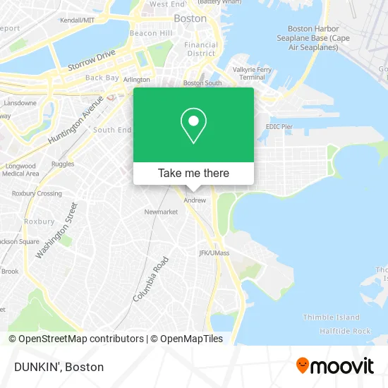 DUNKIN' map