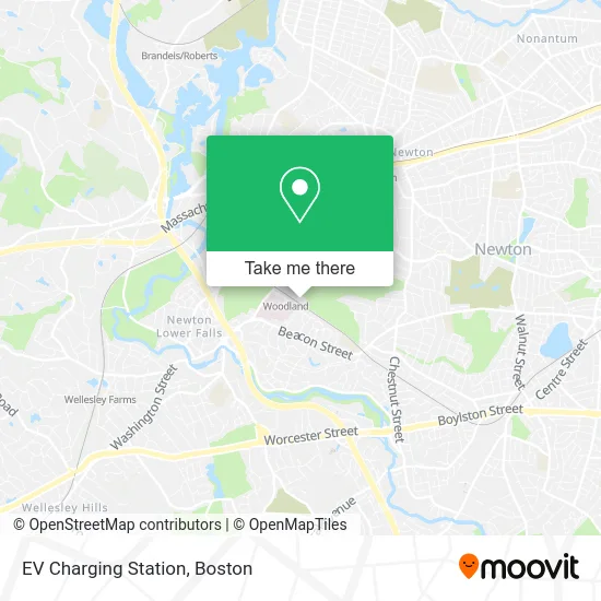 EV Charging Station map