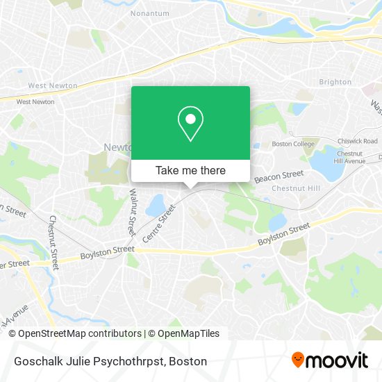 Goschalk Julie Psychothrpst map