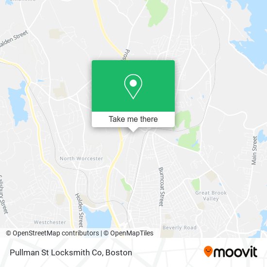 Mapa de Pullman St Locksmith Co