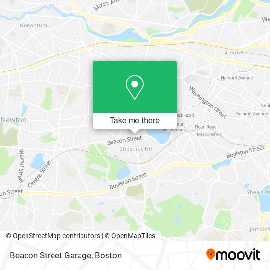 Mapa de Beacon Street Garage