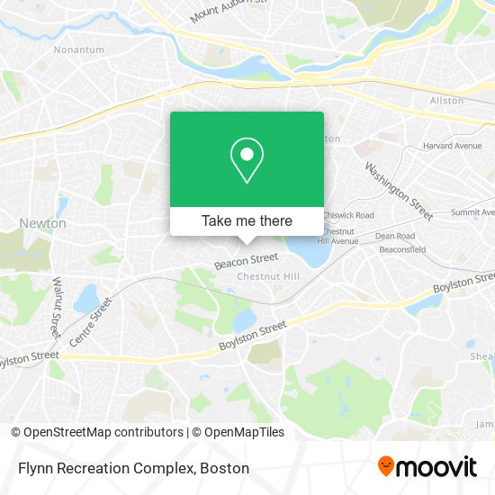 Flynn Recreation Complex map