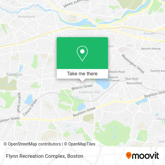 Flynn Recreation Complex map