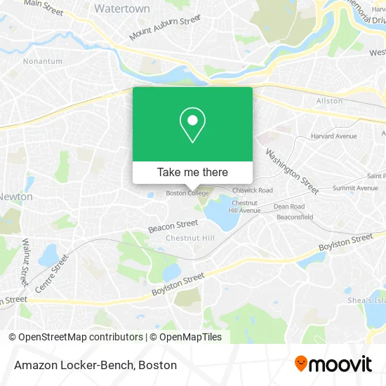 Mapa de Amazon Locker-Bench
