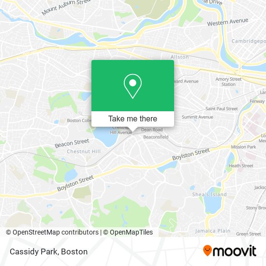 Mapa de Cassidy Park