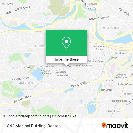 Mapa de 1842 Medical Building