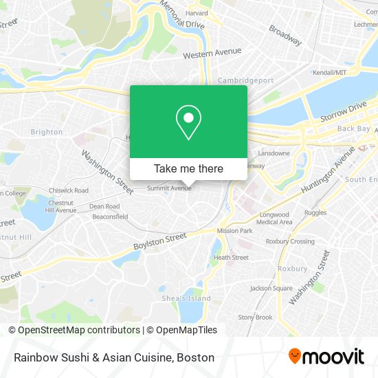 Rainbow Sushi & Asian Cuisine map
