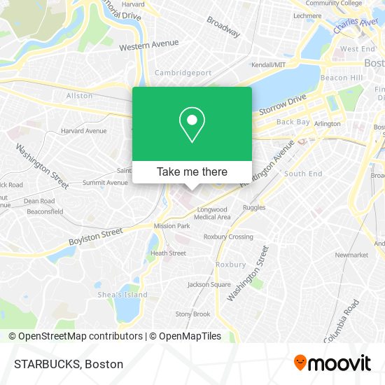 Mapa de STARBUCKS
