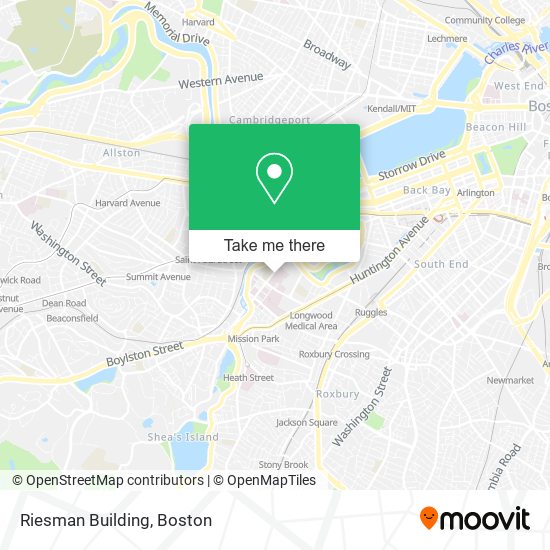 Mapa de Riesman Building