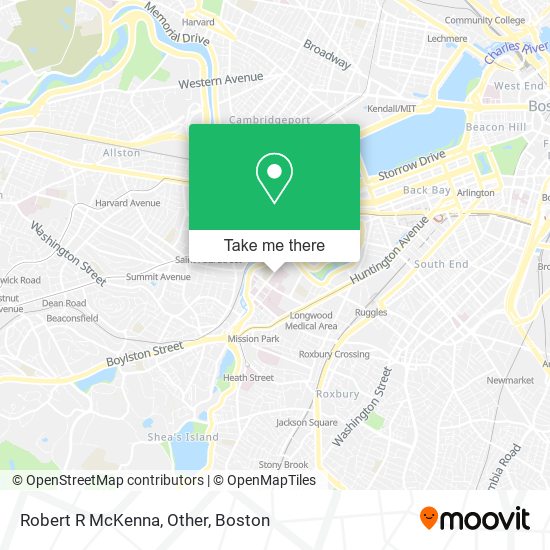 Robert R McKenna, Other map
